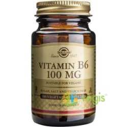 vitamina b6 100mg 100cps pret